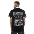 Dragstrip Clothing Mens Bowling Shirt East Side Kustom